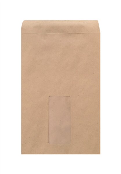 Versandtasche DIN C5, natron, mit Fenster