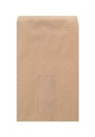 Versandtasche DIN C5, natron, mit Fenster