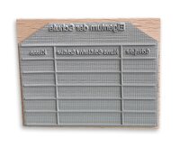 Stempel "Eigentum der Schule" f&uuml;r den...