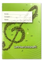 Lehrberichtsheft Musikunterricht, f&uuml;r den...