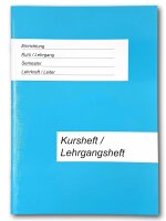 Kursheft / Lehrgangsheft f&uuml;r die Erwachsenenbildung...