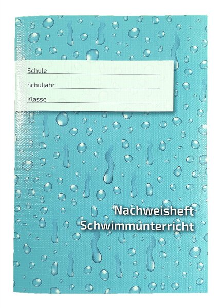 Nachweisheft f&uuml;r den Schwimmunterricht