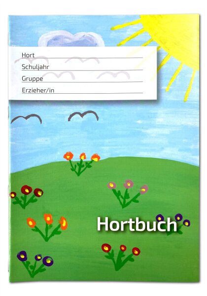 Hortbuch - Gruppenbuch - Gruppentagebuch - Anwesenheitsheft