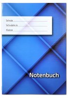 Notenbuch mehrj&auml;hrig, variabel f&uuml;r 34 oder 68...