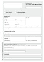 Anmeldung zum Eintritt in die Grundschule