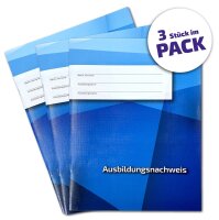 3er-Pack Ausbildungsnachweis / Berichtsheft f&uuml;r 3...
