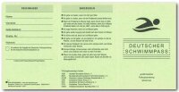Deutscher Schwimmpass im 50er Pack