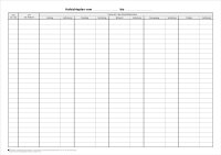 Aufsichtsplan, Karton wei&szlig;, DIN A3 Querformat