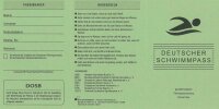 50er PACK Deutscher Schwimmpass mit Eindruck des DOSB...