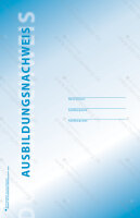 Deckblatt Ausbildungsnachweis, leicht kartoniert