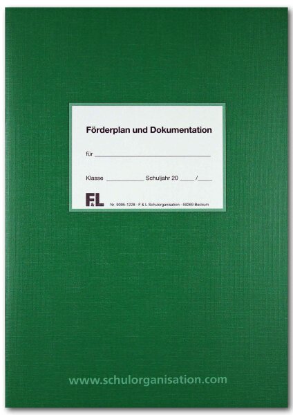 F&L F&ouml;rderplan und Dokumentation