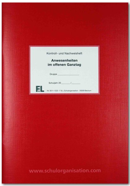 F&L Anwesenheiten im offenen Ganztag, rot